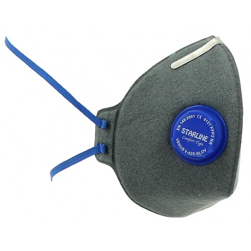 STARLINE V-425-SL-OV FFP2 KARBONLU VENTİLLİ KAYNAK TOZ MASKESİ
